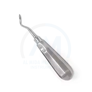 AL MIDA HEALTH CARE INSTRUMENTS Elevador de Raíces Cryer de Acero Inoxidable, Instrumento Dental Manual con Certificación CE para Extracción Dental - Product Image 1