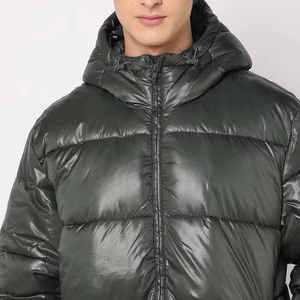 Men's Ultra-High Thermal Performance Quilted <b>Down</b> Jacket Three-Proof Functional Fabric With Hood Thick Design Winter Outdoor Use - Product Image 5