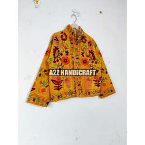 Veste courte en velours 100% coton de qualité supérieure, style bohème, classique et élégante, brodée à la main, best-seller 2025 - Product Image 5