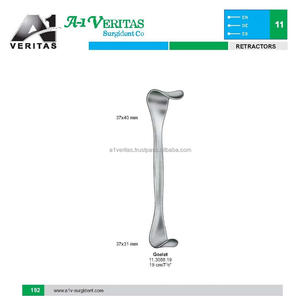 Retractor Goelet de Acero Inoxidable de Doble Extremo de 19 cm, Juego de Instrumentos Quirúrgicos Abdominales para Cirugía Maxilofacial |   Reutilizable - Product Image 5