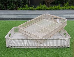 Bandeja de bambú natural más vendida para juegos de vajilla para el hogar y la cocina 100% material de bambú con la mejor calidad hecho en Vietnam - Product Image 5