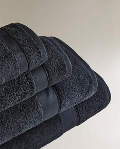 Juego de Toallas de Baño de Microfibra Ecológicas de Secado Rápido y Alta Absorción, Color Sólido, Estilo Cabana, Suaves, para Playa y Hotel - Product Image 1