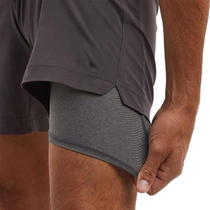 Short de plage et de pêche en toile unie à taille mi-haute avec poches, longueur genou, séchage rapide, sublimé - Product Image 3