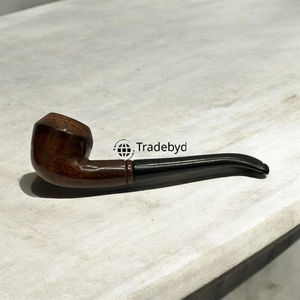 Pipa de Tabaco Tradicional de Madera Hecha a Mano, Pipa Clásica para Fumar, Accesorio para Tabaco de Tradebyd - Product Image 1