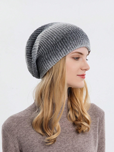 Gorros de Punto Acrílicos de Alta Calidad OEM, Unisex, Coloridos, a la Moda, con Etiqueta Tejida Personalizada, Gorros de Invierno para Esquí - Product Image 2
