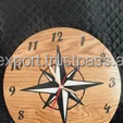 Horloge murale en bois décorative simple et créative moderne pour le salon de bureau à domicile par Falak World Export - Product Image 6
