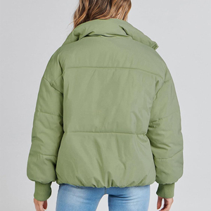 Elegantes Abrigos Acolchados para Mujer, Chaquetas Ligeras de Plumón para Invierno, Parkas Cálidas y Modernas para Temporadas Frías, OEM - Product Image 5