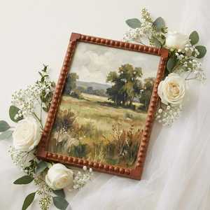 High Quality Home Wooden Photo <b>Frame</b> With Brown Highland Border Premium Picture <b>Frame</b> With Unique <b>Design</b> <b>Wall</b> Decor - Product Image 5