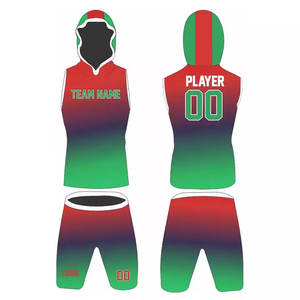 Conjunto Deportivo Personalizado de Alta Calidad, Uniformes de Fútbol 7on7, Nombre del Equipo, Número, Impresión por Sublimación, Nueva Ropa de Fútbol Americano - Product Image 3