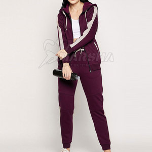 บริการ OEM ชุดวอร์มผู้หญิงขายดี ราคาขายส่ง รับทำโลโก้ตามสั่ง ชุดวอร์มผู้หญิงสำหรับขาย - Product Image 5