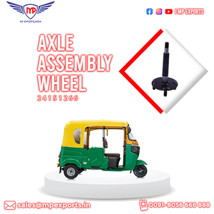 Nouvel essieu avant assemblé de fabrication indienne pour pièces de 3 roues (Tuk Tuk) compatibles avec le modèle RE exporté en Haïti et au Guatemala - Product Image 2