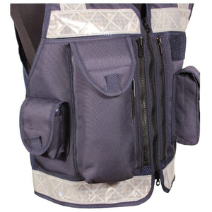 Gilet de sécurité réfléchissant en polyester/coton unisexe pour l'hiver, haute visibilité, robuste, pour la construction et la sécurité personnelle - Product Image 6