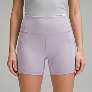 Shorts de Yoga de Cintura Alta para Mujer con Bolsillo, Logotipo Personalizado, Ropa Deportiva para Fitness y Entrenamiento - Product Image 1