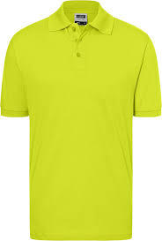 2026 High Quality Men's Short Sleeve Polo Shirt Custom Logo Solid Lime Green Performance Golf Polo with Breathable Pique Fabric - Product Image 3