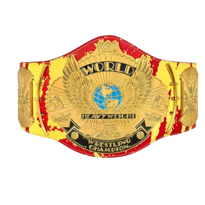 Cinturón de Campeonato Mundial de Peso Pesado Hulkamania, Edición de Coleccionista, Chapado en Oro Premium - Product Image 3