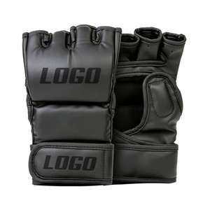 Gants de MMA personnalisés neufs en gros de haute qualité avec fermeture auto-agrippante, respirants, antidérapants, avec support de poignet, équipement de boxe sportif personnalisable - Product Image 4