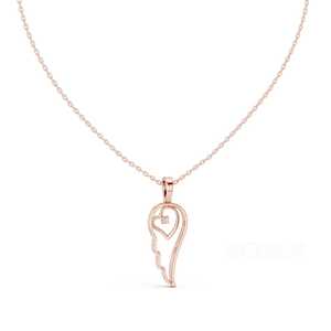 Impresionante Collar con Motivo Floral de Diamantes Creados en Laboratorio, Oro Blanco de 18K, Joyería Fina de Lujo Ecológica - Product Image 5