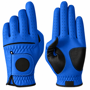Guantes de Golf Unisex de Piel Cabretta de la Mejor Calidad, Precio de Fábrica al por Mayor, Estilo de Moda, Logotipo Personalizado, Sensación Suave y Transpirable - Product Image 1