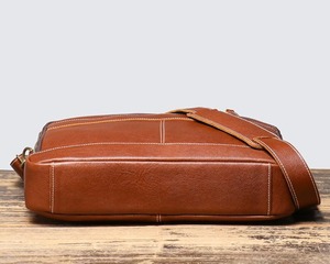 Sac messager en cuir de qualité supérieure, abordable, vintage, pour homme, pour ordinateur portable et usage quotidien - Product Image 4