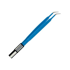 Pinzas Bipolares Reutilizables Profesionales y de Alta Calidad, Pinzas Bipolares Microquirúrgicas Europeas para Iris (Curvas) para Cirugía - Product Image 5