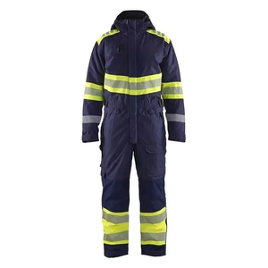 Overol de Seguridad Premium, Ropa de Trabajo Industrial, Uniforme Reflectante de Alta Visibilidad con Múltiples Bolsillos - Product Image 5