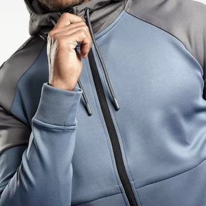 Survêtement pour hommes Survêtement ajusté à capuche avec fermeture éclair et logo personnalisé de haute qualité Jogging Survêtement - Product Image 3