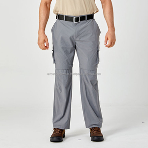 Pantalones Cargo Desmontables para Hombre, Talla Grande, Transpirables, de Secado Rápido, para Senderismo y Actividades al Aire Libre - Product Image 1