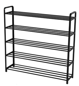 OEM/ODM 5 Tiers Metal <b>Shoe</b> Rack Shelf for 20 Pairs Space Saving <b>Shoes</b> <b>Holder</b> Organizer Storage Rack for Home Entryway - Product Image 1
