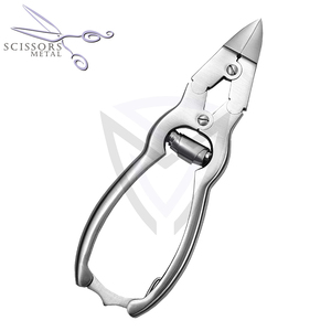 Coupe-ongles en acier inoxydable, lame courbée, ouverture large (12,5 mm), outil professionnel de podologie pour salon, boîte de couleur - Product Image 4