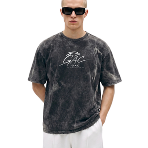 Mens <b>Vintage</b> Washed <b>Graphic</b> Print T Shirt Crew Neck Short Sleeve Casual Streetwear Back Print <b>Tee</b> Wholesale Apparel Supplier - Product Image 1