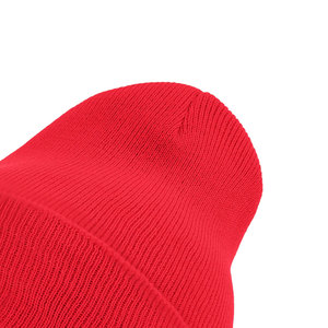 Gorros de punto personalizados al por mayor, diseño superior, unisex, de color sólido, resistentes al viento, elásticos, suaves y cálidos. - Product Image 6