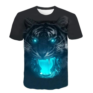 Camiseta para Hombre, Impresión Personalizada de Fotos, Camisetas con Logotipo, 100% Algodón, MOQ 2 Piezas, 150 g/m², Casual, Unisex - Product Image 5