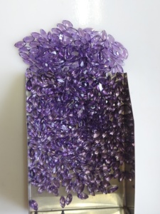 Ametyste africaine naturelle 5x2.5MM taille marquise, qualité supérieure, violet foncé, pierre précieuse en vrac pour la fabrication de bijoux - Product Image 4