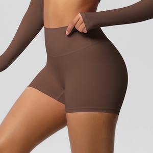 New Design High Waist Quick Drying Gym Shorts <b>Women</b> Seamless Scrunch Butt Shorts Breathable <b>Women</b> Yoga Shorts <b>For</b> Ladies - Product Image 5