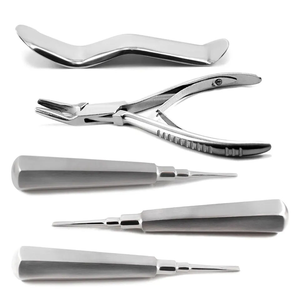 Kit Básico de Extracción Dental Coupland: Alicates, Elevadores y Rongeurs Manuales, Instrumentos Quirúrgicos Dentales Reutilizables con Certificación CE - Product Image 5