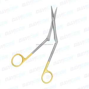 Tijera Nasal de caballero profesional de 18cm, cuchillo recto de plástico de acero inoxidable de alta calidad, carburo de tungsteno, TC, potencia Manual - Product Image 3