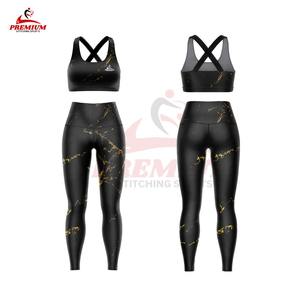 Nuevo Conjunto de Yoga para Mujer con Logotipo Personalizado, Servicio OEM, de Secado Rápido, Cómodo, Transpirable, con Patrón Sólido, de 2 Piezas - Product Image 5