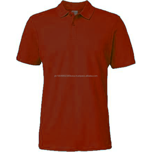 Nuevo polo de algodón 100% orgánico, polo de manga corta para hombre de la mejor calidad, para logotipo personalizado sostenible, polos lisos - Product Image 3