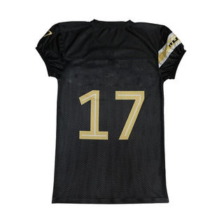 Breathable Mesh Polyester Fabric American <b>Football</b> <b>Jerseys</b> Moisture-Wicking Winter Short Sleeve Athletic Factory Direct Supplier - Product Image 5
