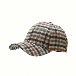 Gorra de Béisbol Retro Británica de Lujo en Pana para Hombre, Gorra Deportiva - Product Image 5