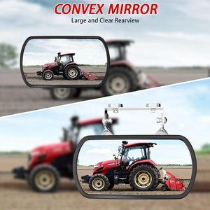 Espejos Retrovisores Laterales Convexos Magnéticos para Tractores, Carretillas Elevadoras, Carritos de Golf, Compatibles con John Deere Kubota - Product Image 2