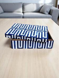 Caja de Joyería Decorativa Hecha a Mano con Diseño Marroquí de Flor de Amor con Incrustaciones de Hueso Ecológica, Decoración para Mesa del Hogar, Año Nuevo - Product Image 2