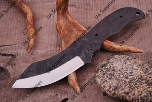 Cuchillo OEM en Blanco de Acero al Carbono 1095 Rock Hard, Hoja Forjada de Espiga Completa, Estilo Vintage, Fácil de Transportar, para Camping, Senderismo, Pesca y Desollado - Product Image 2