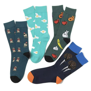 Print <b>Funny</b> Combed Cotton Crew <b>Socks</b> Custom Crew <b>Mens</b> <b>Funny</b> <b>Socks</b> <b>Men</b> Colorful Wholesale - Product Image 3