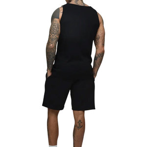 Shorts décontractés 100 % coton pour hommes, 300 GSM, en tissu jersey 100 % coton, vente en gros, shorts décontractés épais pour hommes 2026 - Product Image 3