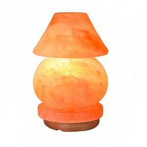 Lámpara de Sal del Himalaya, Única, Natural, de Cristal, para Mesa, para Dormitorio, Sala de Estar, Espacio de Meditación, Oficina y Bienestar - Product Image 4