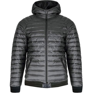 Chaquetas Acolchadas Ligeras con Capucha para Hombre, Estilo Urbano, para Exteriores, Manga Larga, Cierre Completo, Impermeables, Resistentes al Viento, Precio al por Mayor - Product Image 1