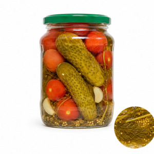 Best Rate International Standard Top Selling <b>Pickled</b> Assorty Cucumber and Tomato Customized Packaging - Product Image 1