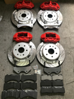 Kit de Pinzas de Freno True Auto GT6 Delanteras de 6 Pistones, Traseras de 4 Pistones y Motor con Disco de Acero para Mazda Serie B/Ford