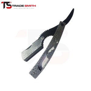 Maquinilla de Afeitar Plegable de Seguridad de un Solo Filo Estilo TSI Personalizado, Afeitadora Moderna para Barberos, Marcas de Peluquería y Suministros Profesionales para Salones - Product Image 4